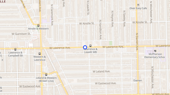 Map for 4801-13 N. Bell Ave./ 2216-24 W. Lawrence Ave. - Chicago, IL