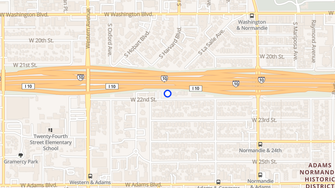 Map for Casa De Woods Apartments - Los Angeles, CA