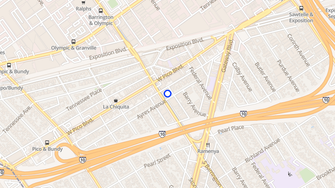 Map for 2414 BARRINGTON LLC - Los Angeles, CA