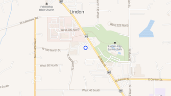 Map for Osmond Senior Living - Lindon, UT
