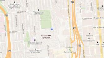 Map for Potrero Annex - San Francisco, CA