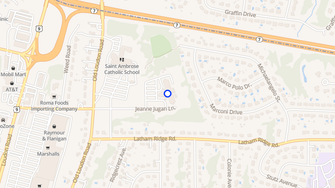 Map for Saint Josephs Apartmnets - Latham, NY