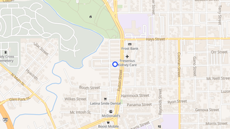 Map for Irvington Village - Houston, TX