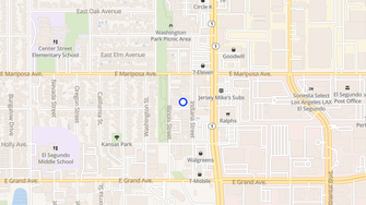 Map for Azure Apartments - El Segundo, CA