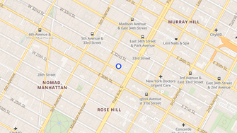 Map for Midtown 31 E 31st Street Apartments - New York, NY