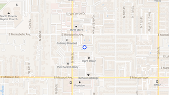 Map for Inhabit on 7th - Phoenix, AZ
