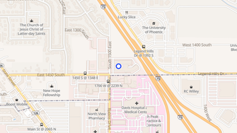 Map for Chancellor Gardens at Clearfield - Clearfield, UT