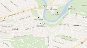 Map for Terrace Apartments - Roanoke, VA
