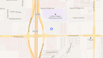 Map for South Beach Apartments - Las Vegas, NV