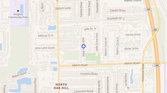 Map for 4476 W Jade Drive - Jacksonville, FL