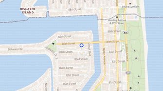 Map for Miami Beach Apartments - Miami, FL