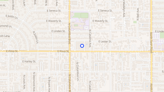 Map for Tuscany Apartments - Tucson, AZ