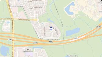 Map for 17442 Nature Walk Trail - Parker, CO