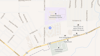 Map for Orchard Grove - Fredericksburg, TX
