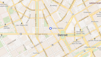 Map for The Stott - Detroit, MI