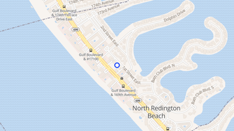 Map for El Mar Apartments - Redington Beach, FL