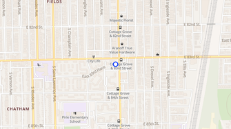 Map for Senior Suites of Chatham - Chicago, IL