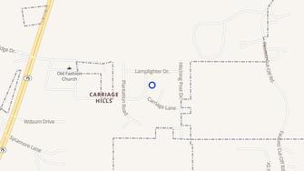 Map for 5219 Carriage Dr - Pinson, AL