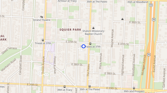 Map for Faxon School Apartments - Kansas City, MO