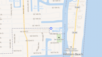 Map for New York - Deerfield Beach, FL