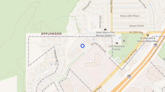 Map for Avalon Denver West - Lakewood, CO