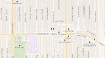 Map for 5817 Autry Avenue - Lakewood, CA