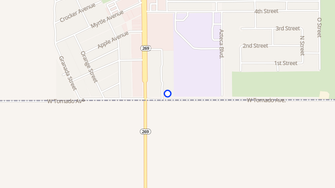 Map for Porvenir Estates II - Huron, CA