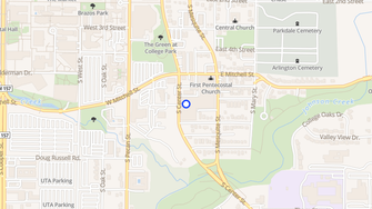 Map for Liv  Arlington - Arlington, TX