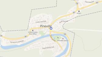 Map for Piney Gardens - Pineville, WV