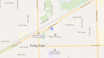 Map for The Boulevard at Central Station - Tinley Park, IL