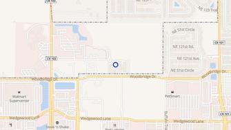 Map for The Willows - Oxford, FL