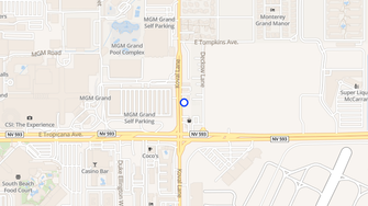 Map for Ali Baba Apartments - Las Vegas, NV