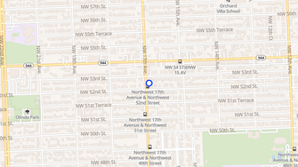 Map for Biscayne Ct Senior Apartments - Miami, FL