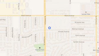 Map for Santiago Ridgecrest Estates - Ridgecrest, CA