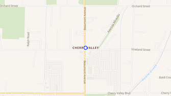 Map for Cherry Mobile Park - Cherry Valley, CA