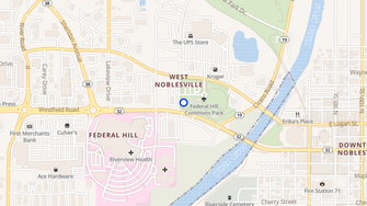 Map for Federal Hill Apartments - Noblesville, IN