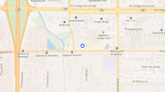 Map for Brittany Apartments - Appleton, WI