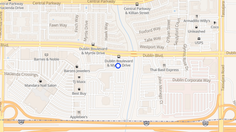 Map for Extended Stay America - Dublin, CA