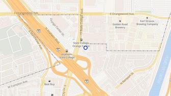 Map for Gateway Apartment  - Orange, CA
