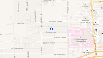 Map for Chaparral Apartments - Kingman, AZ