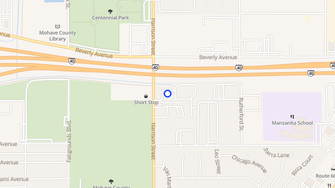 Map for Tivoli Heights I & II - Kingman, AZ