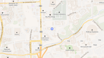 Map for Flagstaff Village Apartments - Flagstaff, AZ