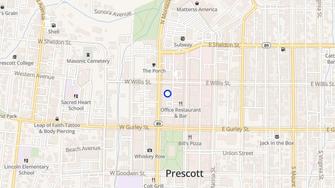 Map for Paramount Apartments - Prescott, AZ