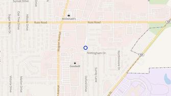 Map for Surrey Lane Apartments - Greenville, OH