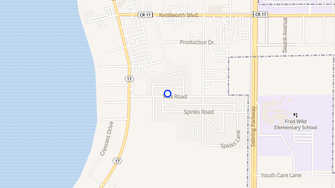 Map for Highlands Village Apartments - Sebring, FL