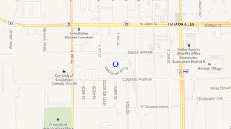 Map for Oak Haven Apartments - Immokalee, FL