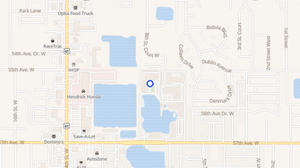 Map for Fountain Lake Apartments - Bradenton, FL