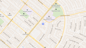 Map for Mariner Square Apartments - Newport Beach, CA