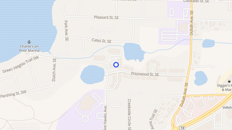 Map for Creekside Commons Apartments - Prior Lake, MN