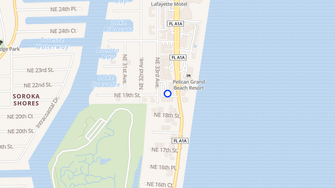 Map for Shore Club Condominiums - Fort Lauderdale, FL